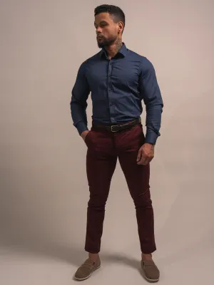 CHEMISE SLIM COULEUR UNIE