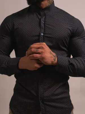 CHEMISE À COL MAO