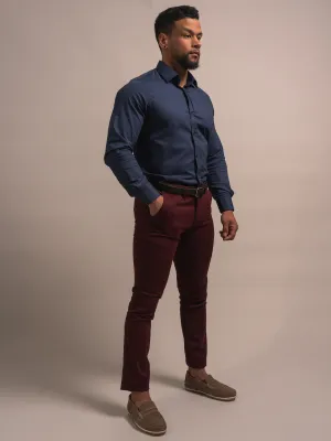 CHEMISE SLIM COULEUR UNIE
