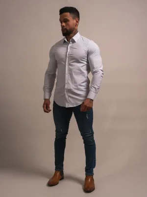CHEMISE À COL HAMPTON