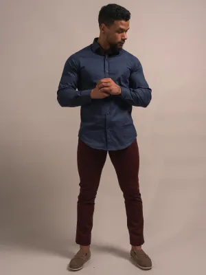 CHEMISE SLIM COULEUR UNIE