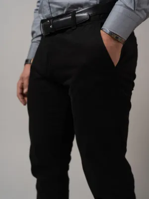 PANTALON SLIM COULEUR UNIE