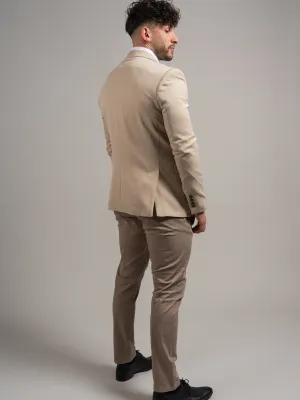 PANTALON SLIM COULEUR UNIE
