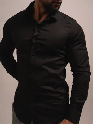 CHEMISE SLIM COULEUR UNIE