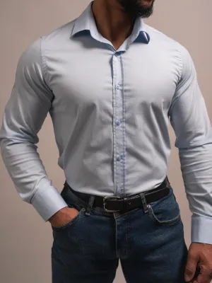 CHEMISE SLIM COULEUR UNIE