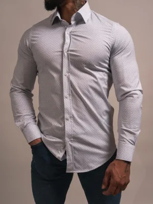 CHEMISE À COL HAMPTON
