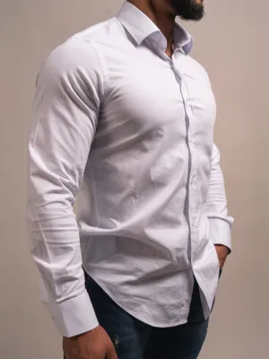 CHEMISE SLIM COULEUR UNIE
