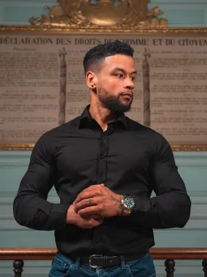 CHEMISE SLIM COULEUR UNIE