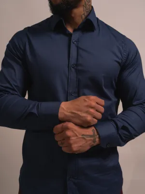 CHEMISE SLIM COULEUR UNIE