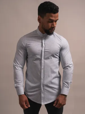 CHEMISE À COL MAO