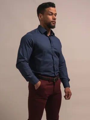 CHEMISE SLIM COULEUR UNIE