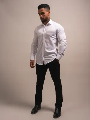 CHEMISE À COL HAMPTON