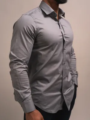 CHEMISE SLIM COULEUR UNIE