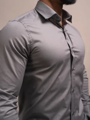 CHEMISE SLIM COULEUR UNIE