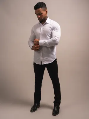 CHEMISE À COL HAMPTON