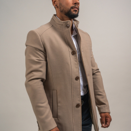 Produit MANTEAU EN LAINE CRÈME Image